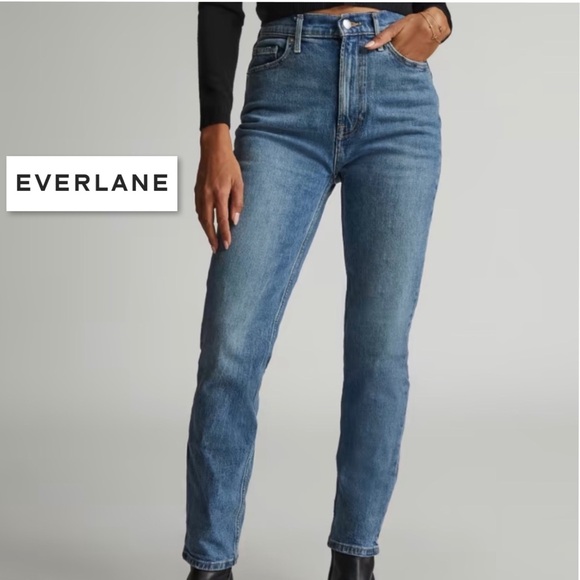 Everlane Denim - Everlane The Cheeky Jeans Size 26 High Rise Minimalist 90s Retro Classic Denim